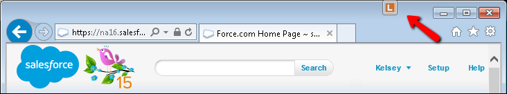 Default Laserfiche Connector position and size