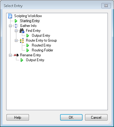 Select Entry