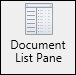 Document List Pane button