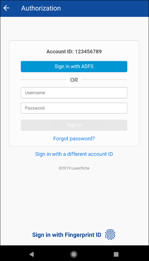 Sign in to Cloud