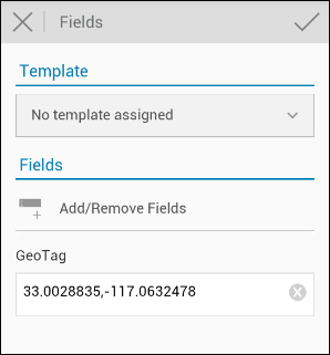 Geotag Field