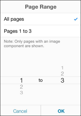 Print Page Range