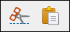 Cut and Paste Toolbar buttons