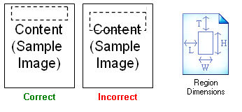 Configuring a region