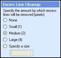 Excess Line Cleanup
