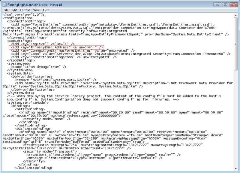 Locating the line in th XML file