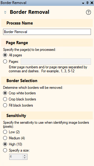 Border Removal