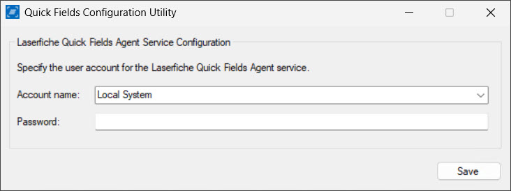 Quick Fields Configuration Utility