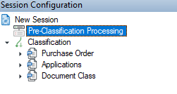 Pre-Classification Processing