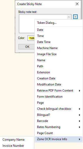 Location of Process Tokens