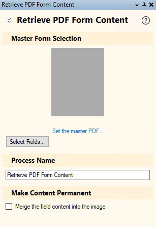 Retrieve PDF Form Content