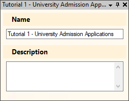 Tasks Pane - Session Settings