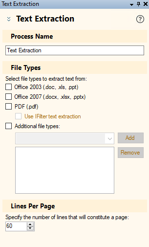 Text Extraction