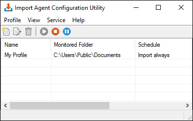 Import Agent Configuration Utility