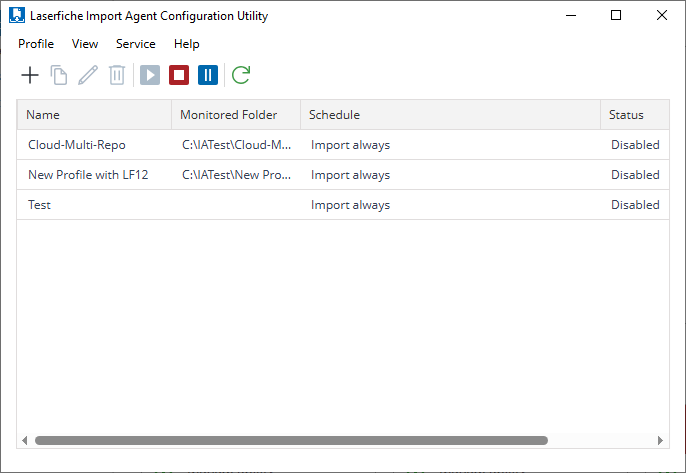 Import Agent Configuration Utility