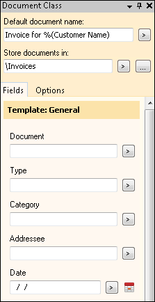 Document Class Properties