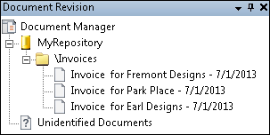 Document Revision Pane