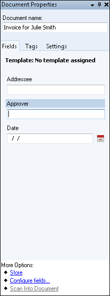 Document Revision Tasks Pane