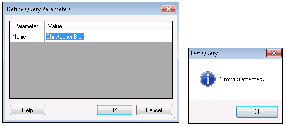 Define Query Parameters