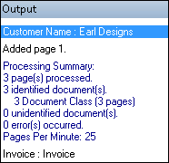 Output Pane