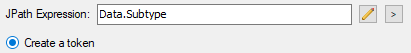 Screenshot of Edit Expression dialog for extracting subtype.