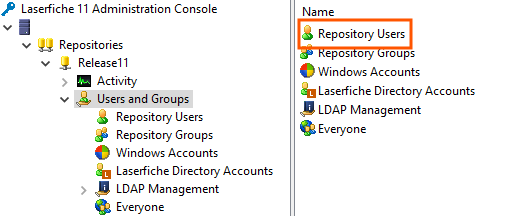 Location of Repository Users