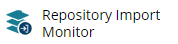 Screenshot of Repository Import Monitor in app picker