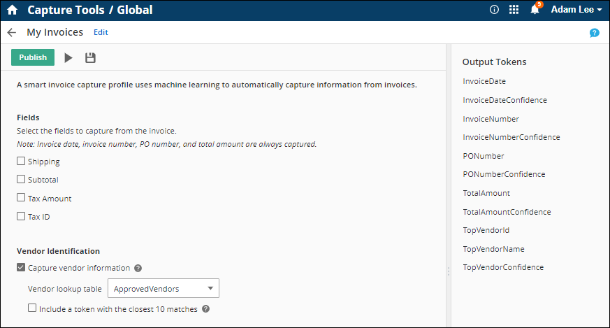 Smart Invoice Profiles