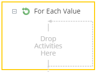 For Each Value activity