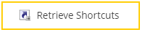 Retrieve Shortcuts activity