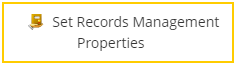 Set Records Management Properties activity