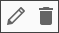 Edit and Delete Button