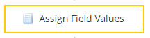 Assign Field Values activity