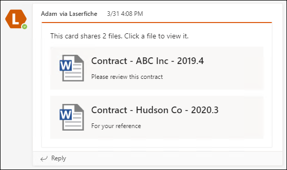 Share File Card